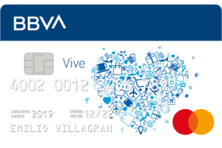 Tarjeta de crédito Vive BBVA