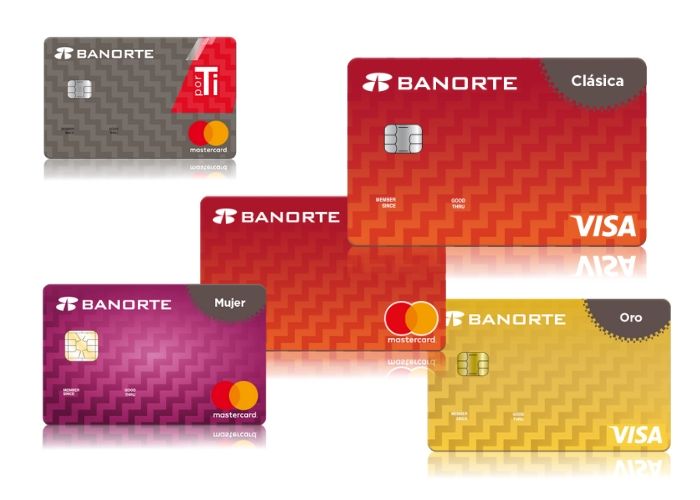 Tarjetas de crédito Banorte